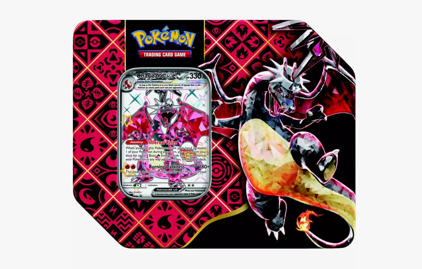 Paldean Fates Charizard Tin