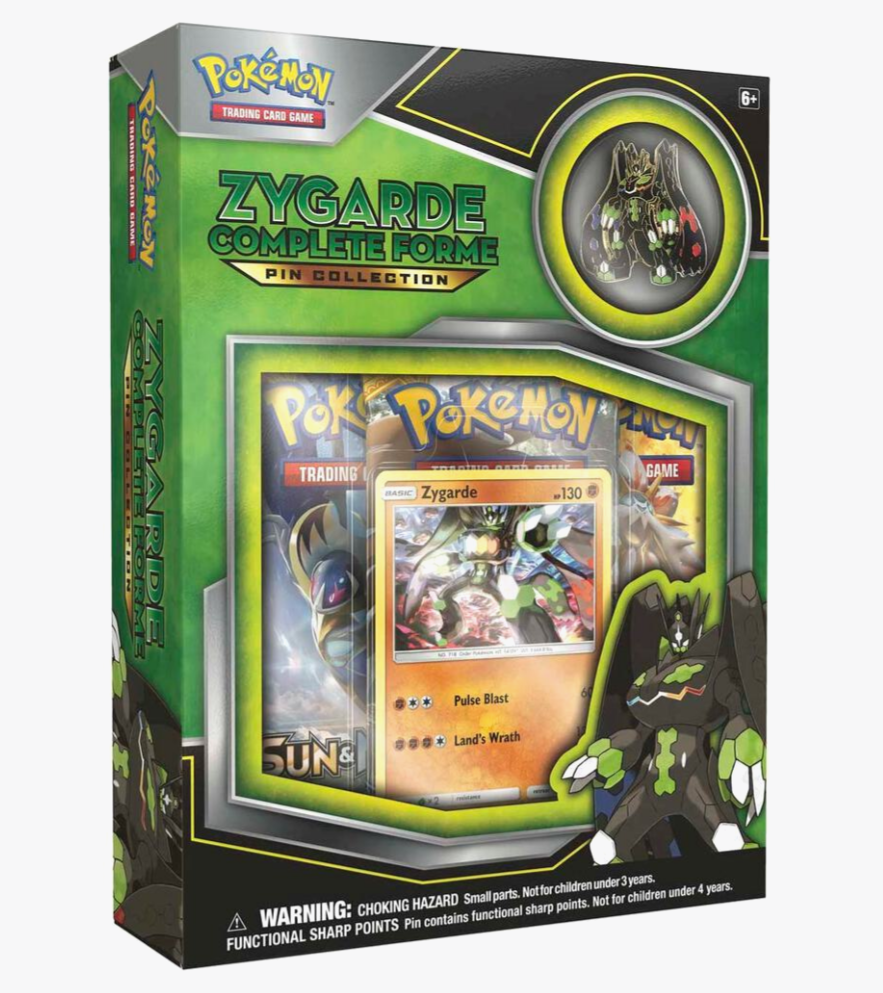 Zygarde Complete Forme Pin Collection