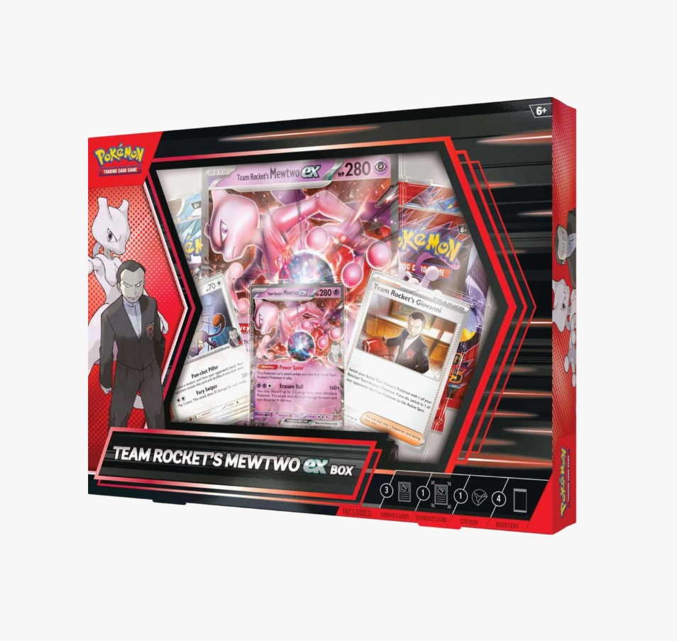 Team Rocket's Mewtwo ex Box