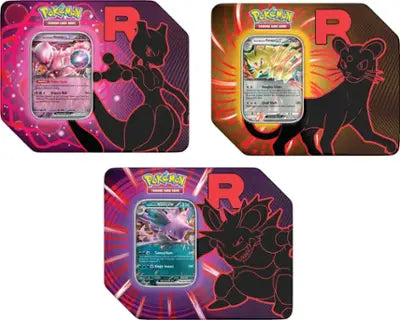 Team Rocket Tins
