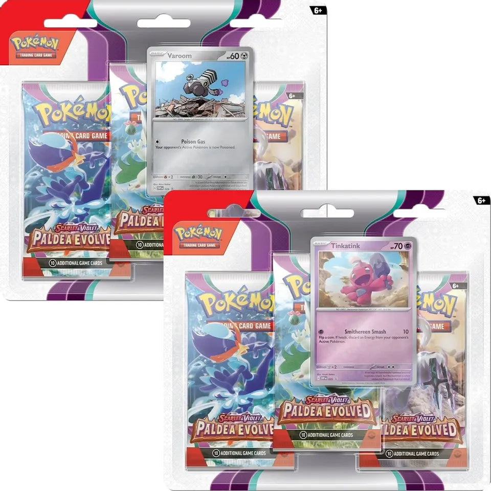 Paldea Evolved 3 Pack Blister