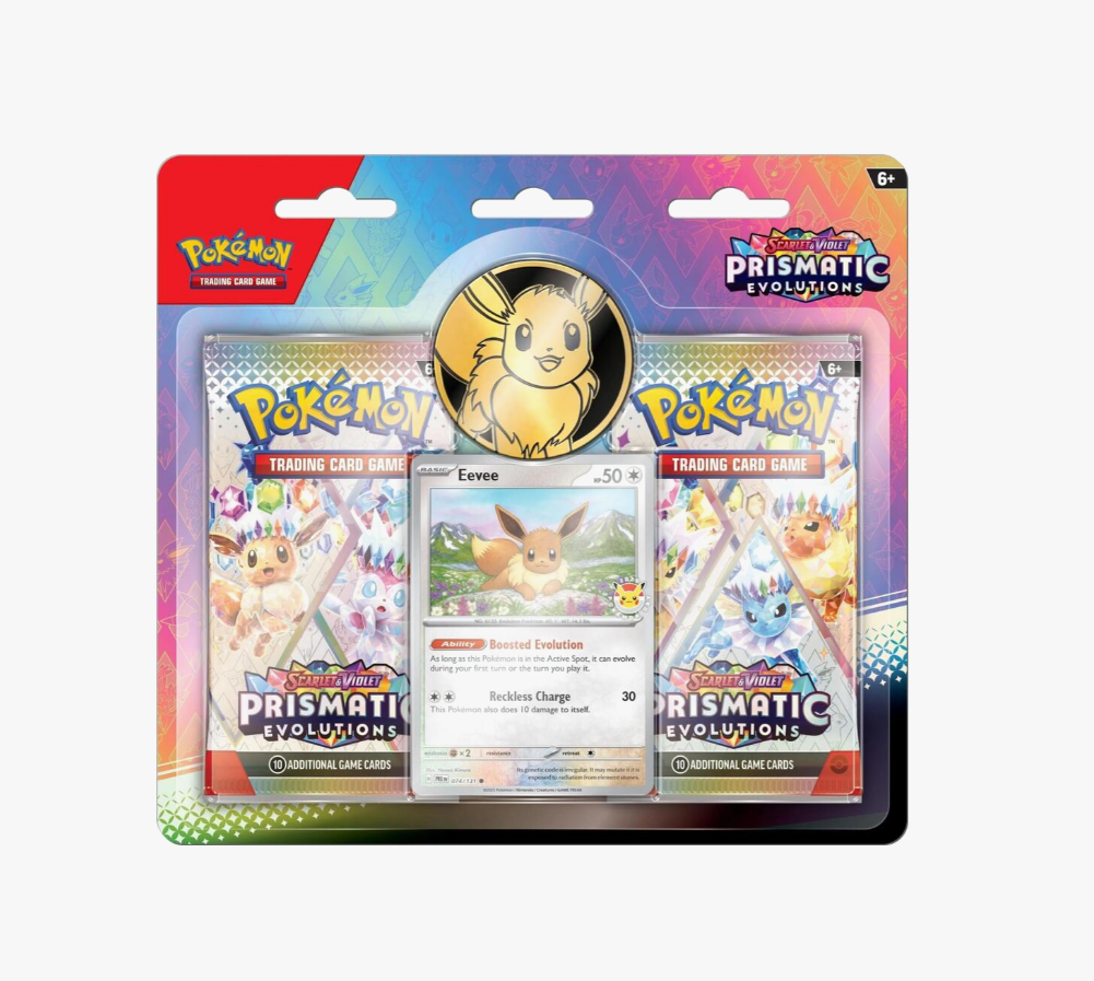 Prismatic Evolutions 2 Pack Blister