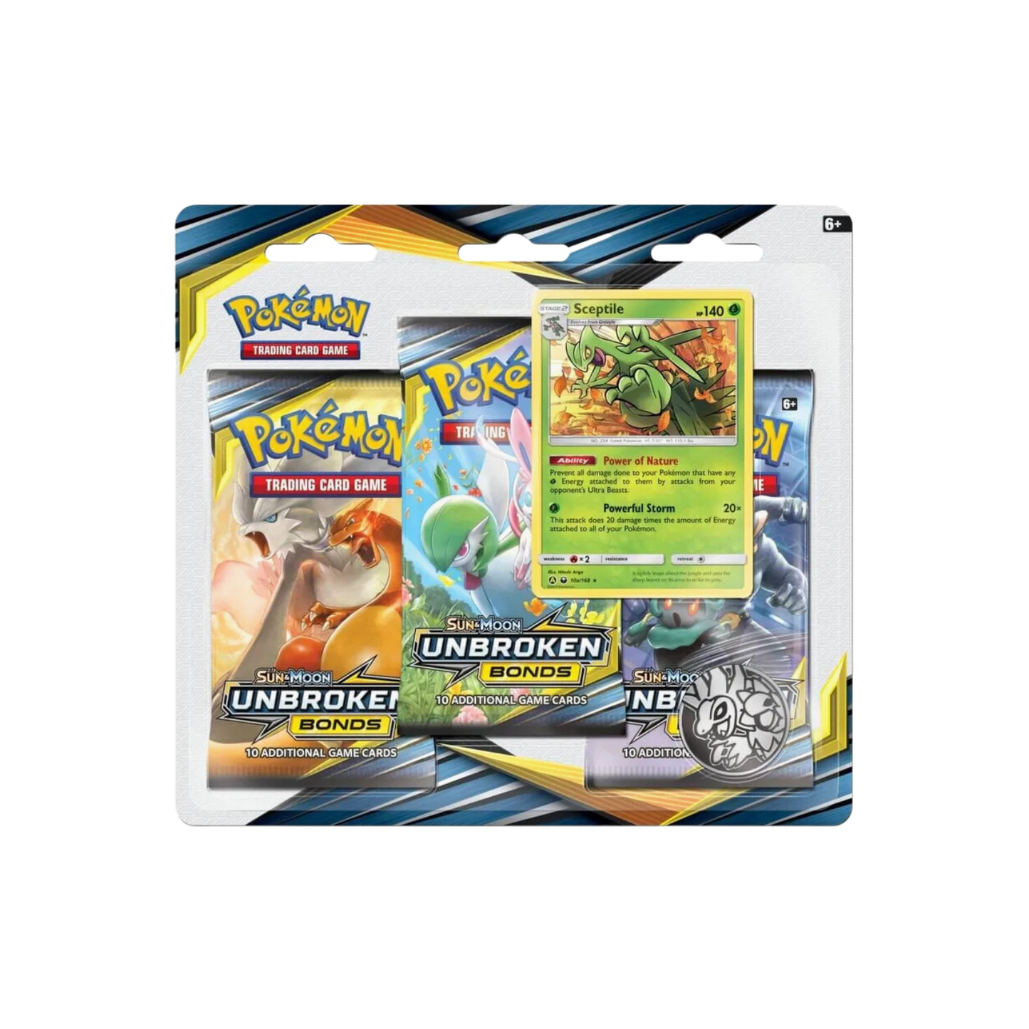 Unbroken Bonds 3 Pack Blister (Sceptile)