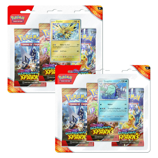 Surging Sparks 3 pack Blister