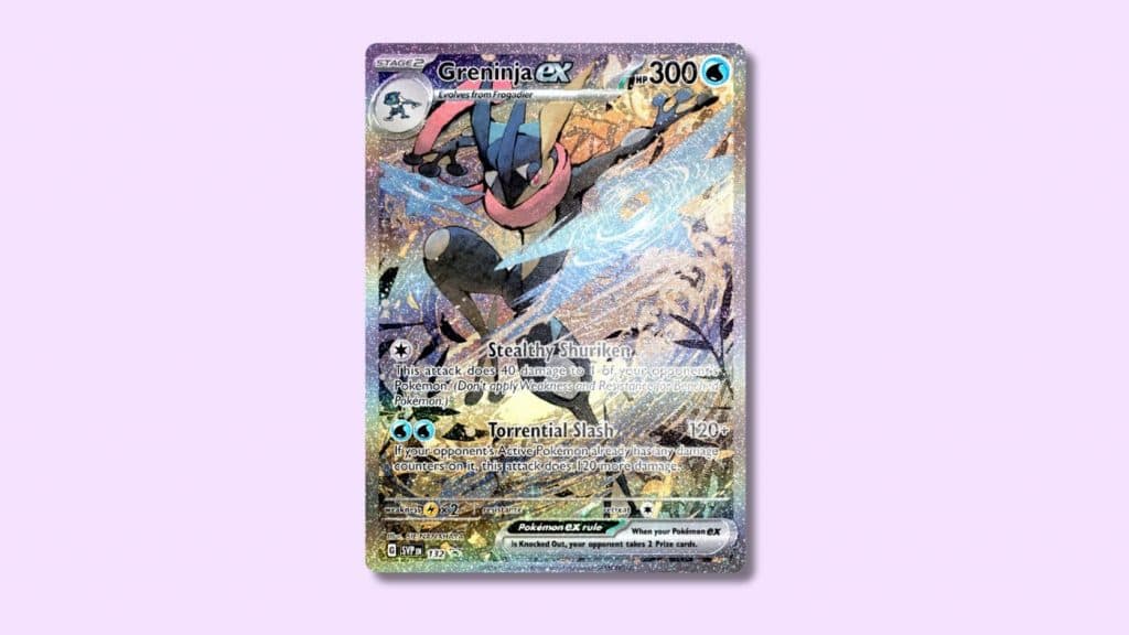 Greninja EX collection Box